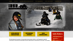 What Snowiasa.org website looked like in 2020 (6 years ago)