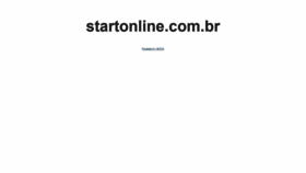 What Startonline.com.br website looked like in 2020 (3 years ago)