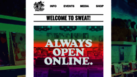 What Sweatrecordsmiami.com website looked like in 2020 (3 years ago)