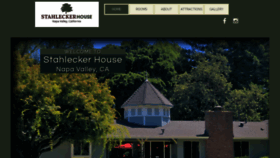 What Stahleckerhouse.com website looked like in 2020 (3 years ago)