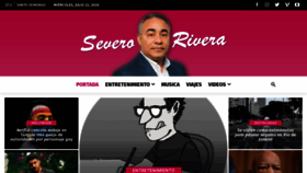 What Severorivera.com website looked like in 2020 (3 years ago)