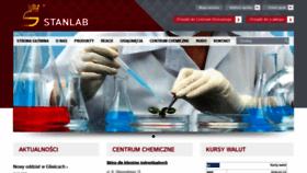 What Stanlab.eu website looked like in 2020 (3 years ago)