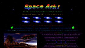 What Spaceark.net website looked like in 2020 (3 years ago)