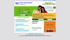 What Shaadi.co.in website looked like in 2020 (3 years ago)