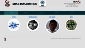 What Shahdiagnostics.com website looked like in 2020 (3 years ago)