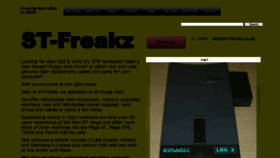 What St-freakz.co.uk website looked like in 2020 (3 years ago)