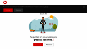 What Securenet.vodafone.es website looked like in 2020 (3 years ago)
