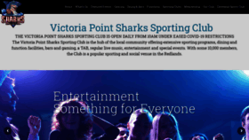 What Sharksclub.com.au website looked like in 2020 (3 years ago)