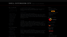 What Shellcity.net website looked like in 2020 (3 years ago)