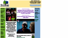 What Seedlings.org website looked like in 2020 (3 years ago)