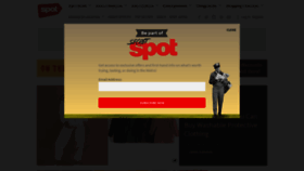 What Spot.ph website looked like in 2020 (3 years ago)