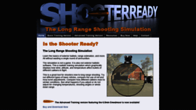 What Shooterready.com website looked like in 2020 (3 years ago)