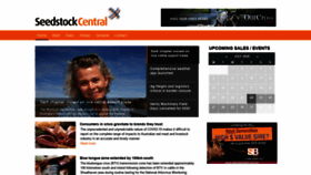 What Seedstockcentral.com.au website looked like in 2020 (3 years ago)