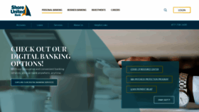 What Shoreunitedbank.com website looked like in 2020 (3 years ago)