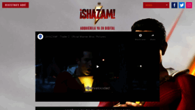 What Shazamlapelicula.com website looked like in 2020 (3 years ago)