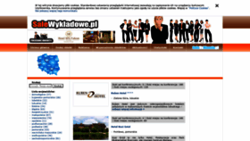 What Salewykladowe.pl website looked like in 2020 (3 years ago)