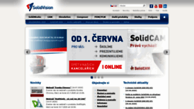 What Solidvision.cz website looked like in 2020 (3 years ago)