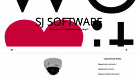 What Sjsoftware.pl website looked like in 2020 (3 years ago)