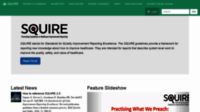 What Squire-statement.org website looked like in 2020 (3 years ago)