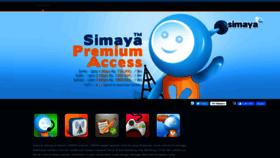 What Simaya.net.id website looked like in 2020 (3 years ago)
