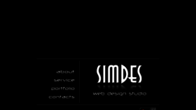 What Simdes.com website looked like in 2020 (3 years ago)