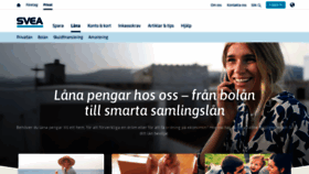 What Sveadirekt.com website looked like in 2020 (3 years ago)