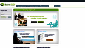 What Spokenskills.com website looked like in 2020 (4 years ago)