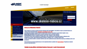 What Skoleniridicu.cz website looked like in 2020 (3 years ago)