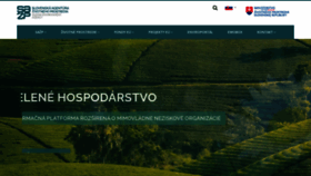 What Sazp.sk website looked like in 2020 (3 years ago)