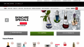What Skincaredirect.com.au website looked like in 2020 (3 years ago)