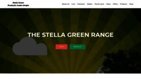 What Stellagreen.co.uk website looked like in 2020 (3 years ago)
