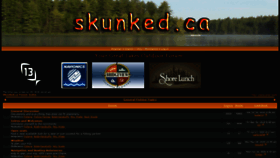 What Skunked.ca website looked like in 2020 (3 years ago)