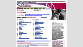 What Searchbridal.com website looked like in 2020 (3 years ago)