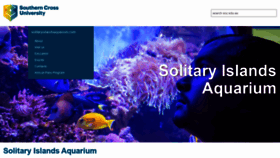 What Solitaryislandsaquarium.com website looked like in 2020 (3 years ago)