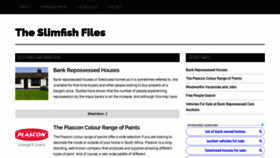 What Slimfish.co.za website looked like in 2020 (3 years ago)