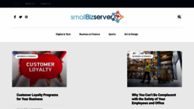 What Smallbizserver.net website looked like in 2020 (3 years ago)