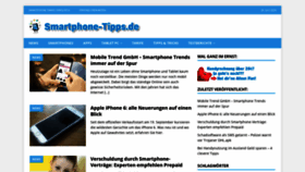 What Smartphone-tipps.de website looked like in 2020 (3 years ago)