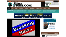 What Smdailypress.com website looked like in 2020 (3 years ago)