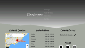 What Stratengers.com website looked like in 2020 (3 years ago)