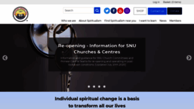 What Snu.org.uk website looked like in 2020 (3 years ago)