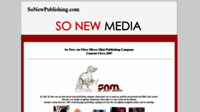 What Sonewpublishing.com website looked like in 2020 (3 years ago)