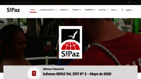 What Sipaz.org website looked like in 2020 (3 years ago)