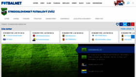 What Ssfz.futbalnet.sk website looked like in 2020 (3 years ago)