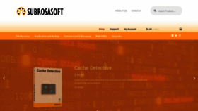 What Subrosasoft.com website looked like in 2020 (3 years ago)