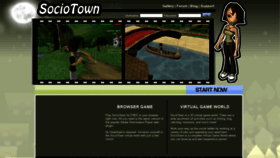 What Sociotown.com website looked like in 2020 (3 years ago)