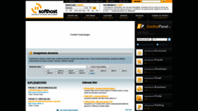 What Softhost.ro website looked like in 2020 (3 years ago)
