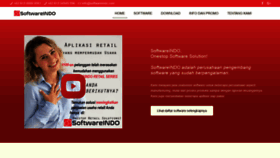 What Softwareindo.com website looked like in 2020 (3 years ago)