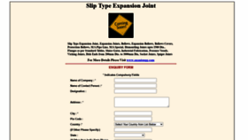 What Sliptypeexpansionjoint.in website looked like in 2020 (5 years ago)