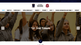 What Stlouishighschool.ie website looked like in 2020 (3 years ago)