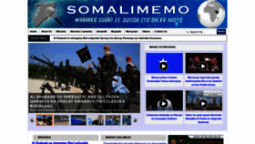 What Somalimemo.net website looked like in 2020 (3 years ago)